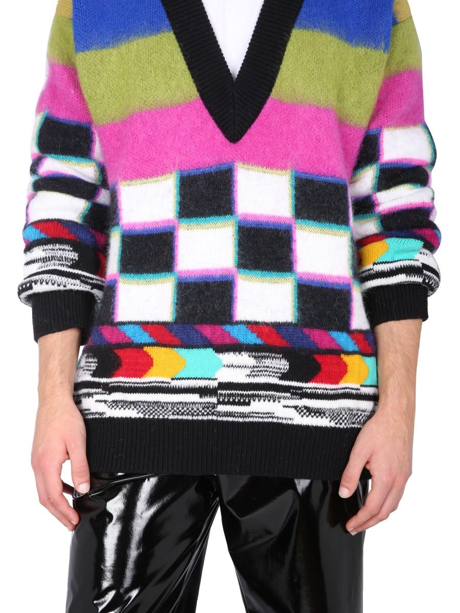 "GLITCH" SWEATER