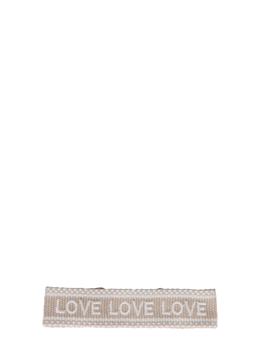 BRAIDED FABRIC BRACELET