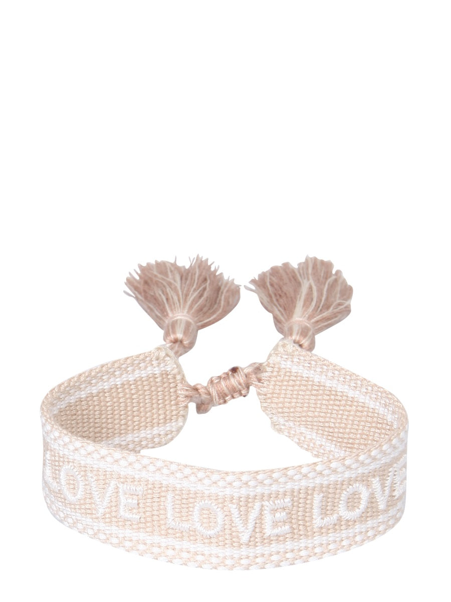 BRAIDED FABRIC BRACELET