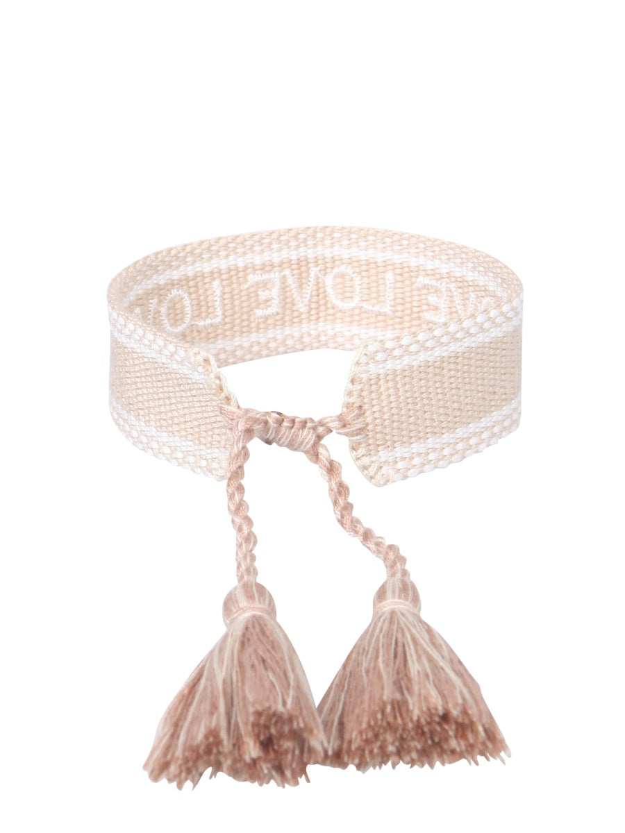BRAIDED FABRIC BRACELET