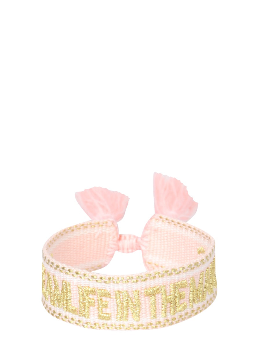 BRAIDED FABRIC BRACELET