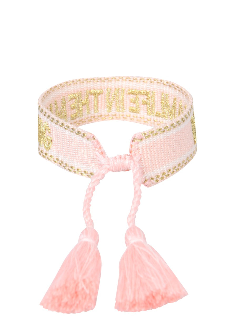 BRAIDED FABRIC BRACELET