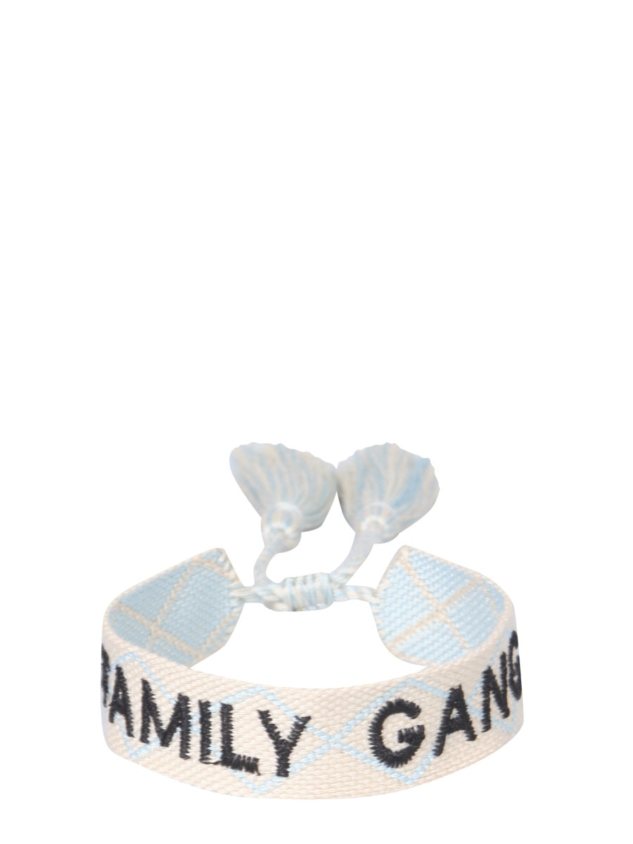 BRAIDED FABRIC BRACELET
