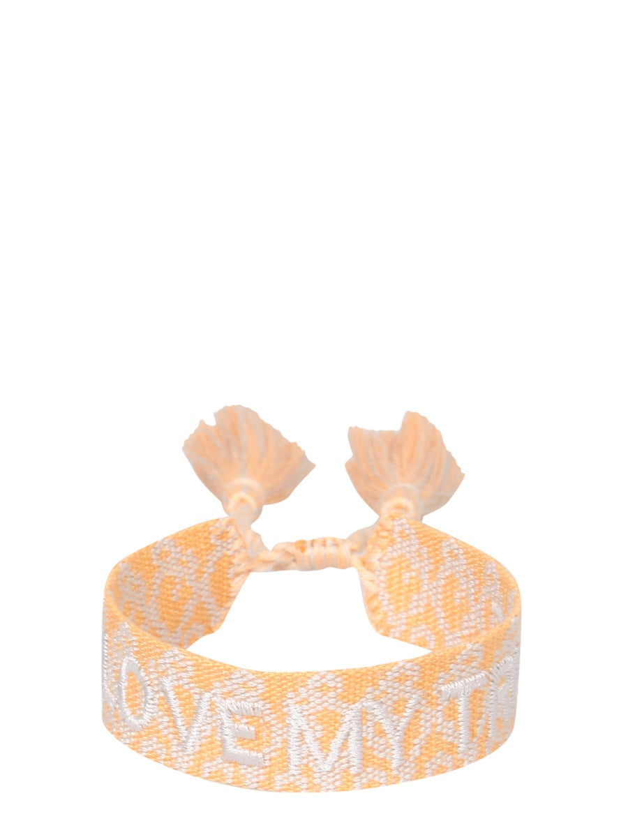 BRAIDED FABRIC BRACELET