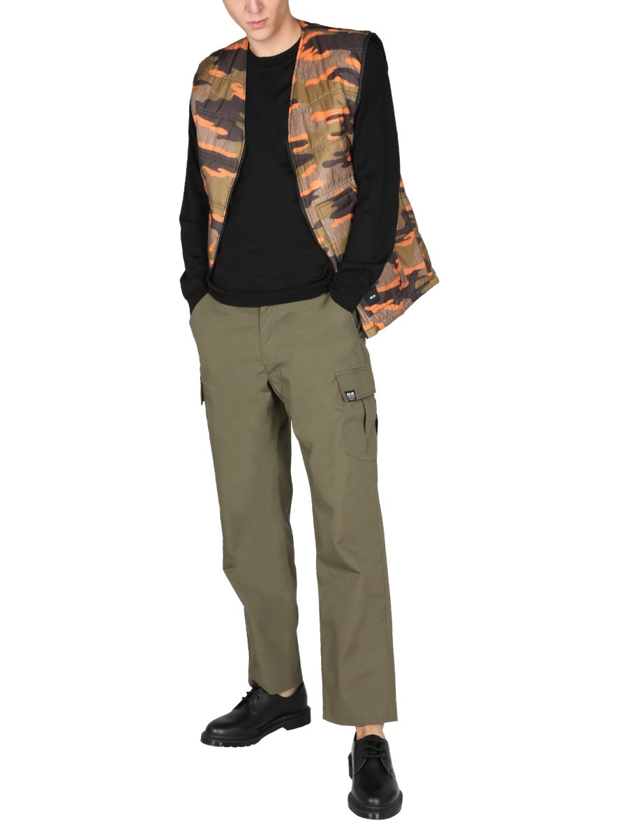 REVERSIBLE QUILTED GILET