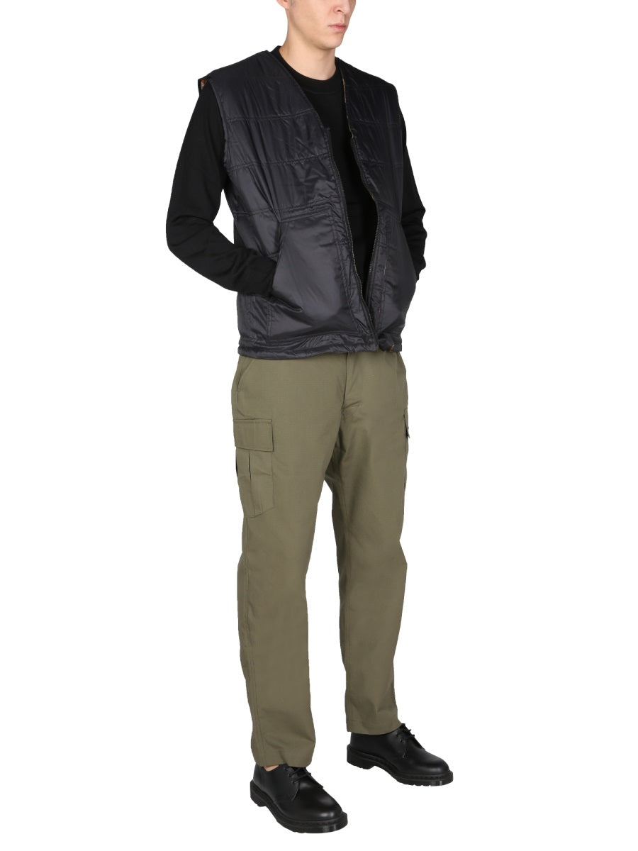 REVERSIBLE QUILTED GILET