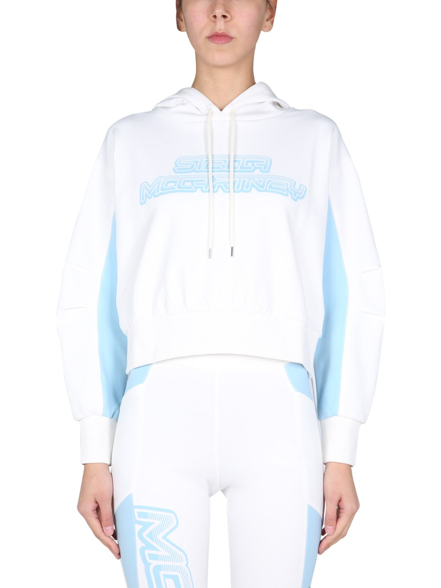 SWEATSHIRT WITH LOGO PRINT