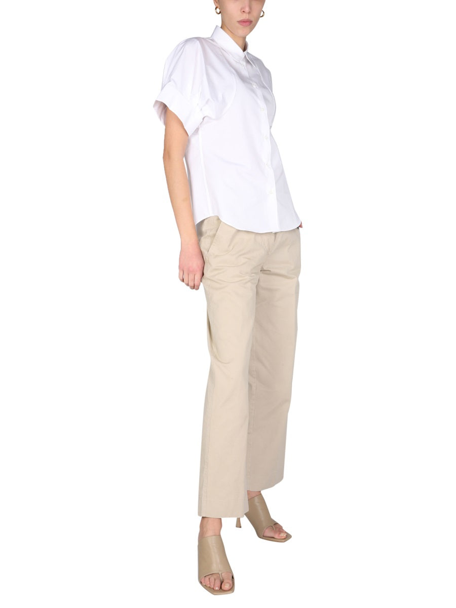 STRAIGHT LEG TROUSERS