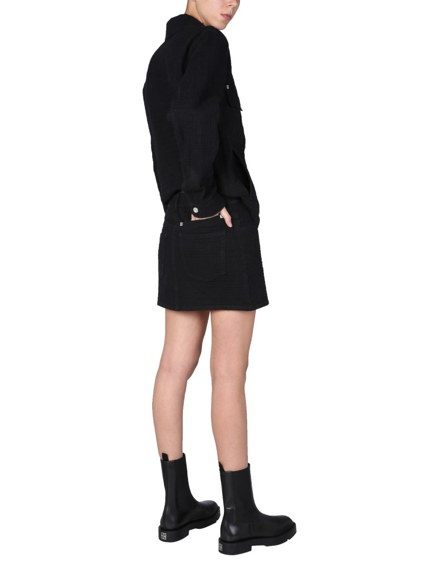 4G JACQUARD SKIRT