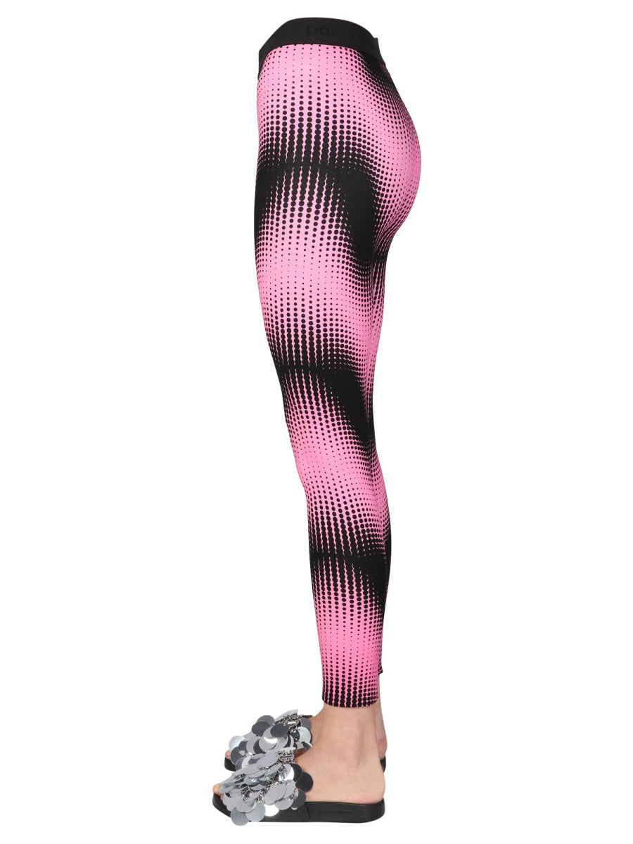 LEGGINGS WITH LOGO BAND