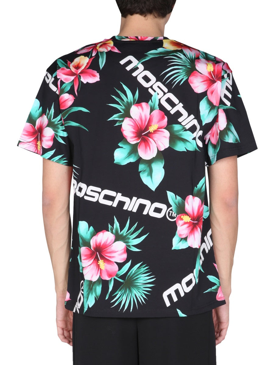 FLORAL PRINT T-SHIRT