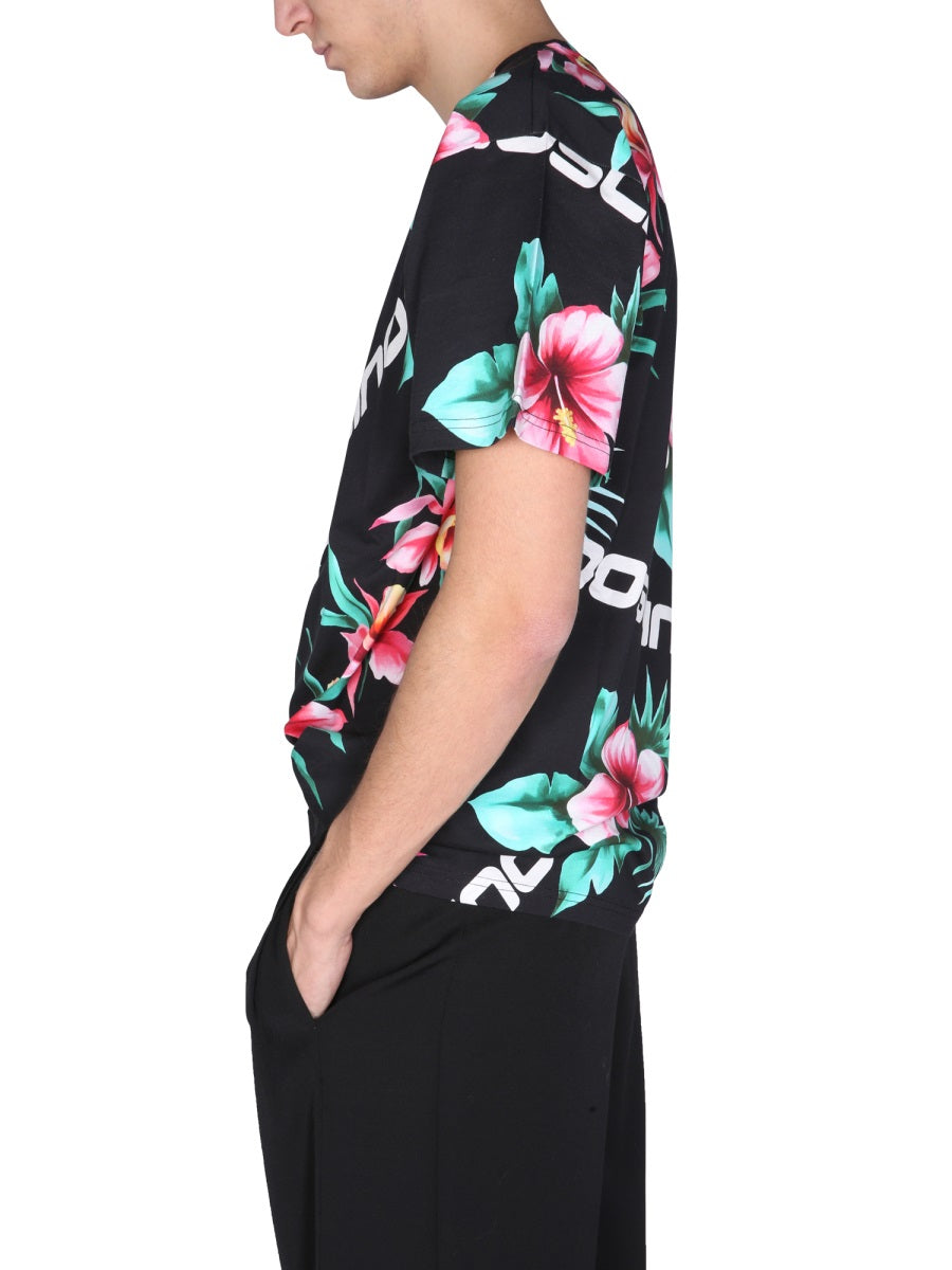 FLORAL PRINT T-SHIRT