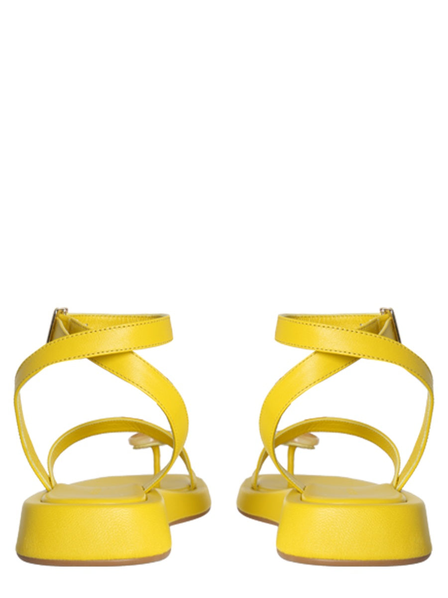 ROSIE 18 GIA/RHW LEATHER SANDALS
