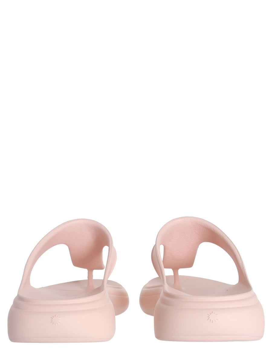 STUFLEX T-STRAP SLIDE SANDALS
