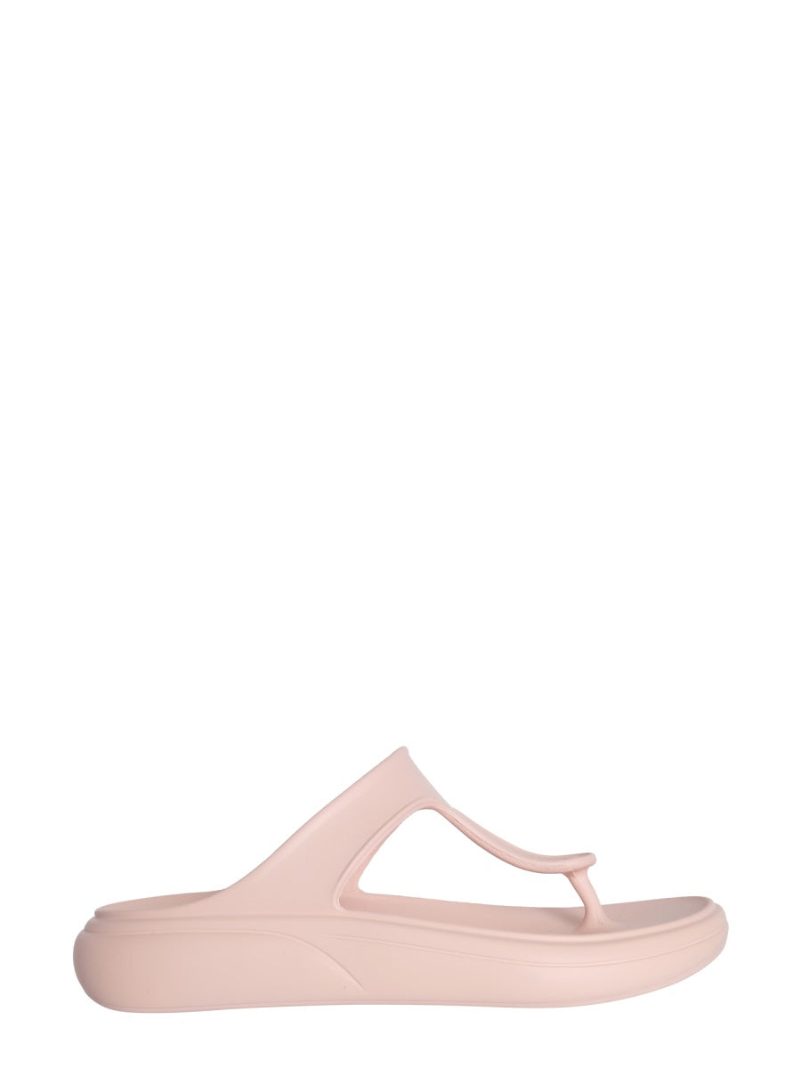 STUFLEX T-STRAP SLIDE SANDALS