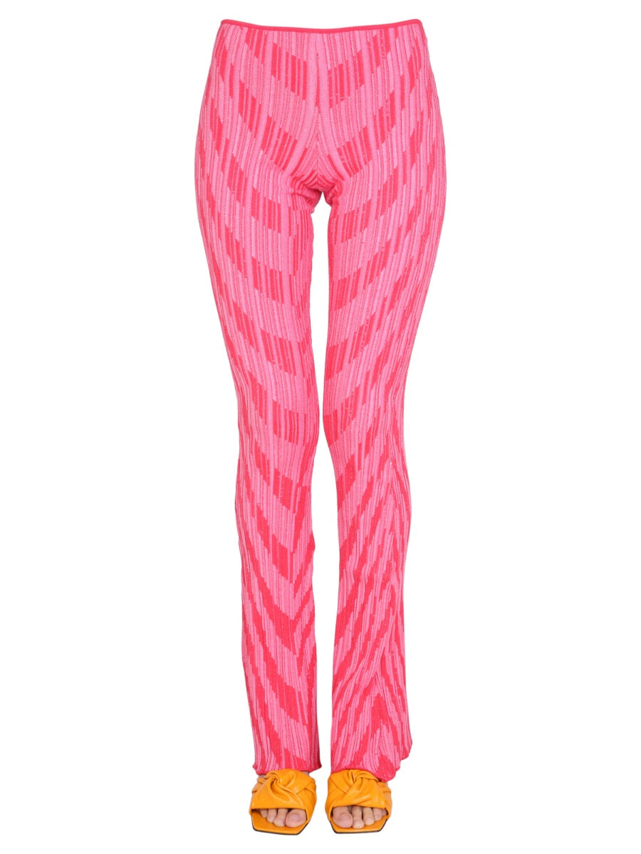 STRIPED PATTERN PANTS
