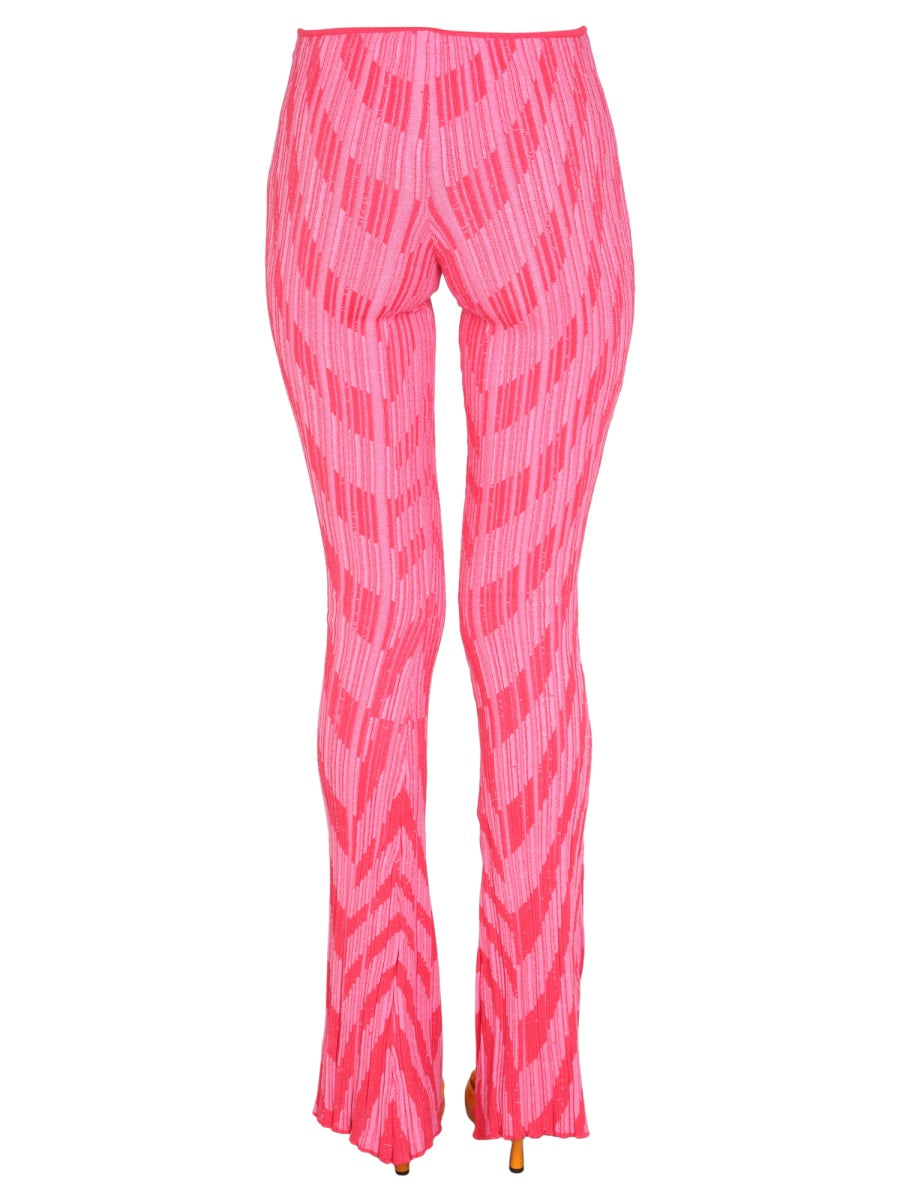 STRIPED PATTERN PANTS
