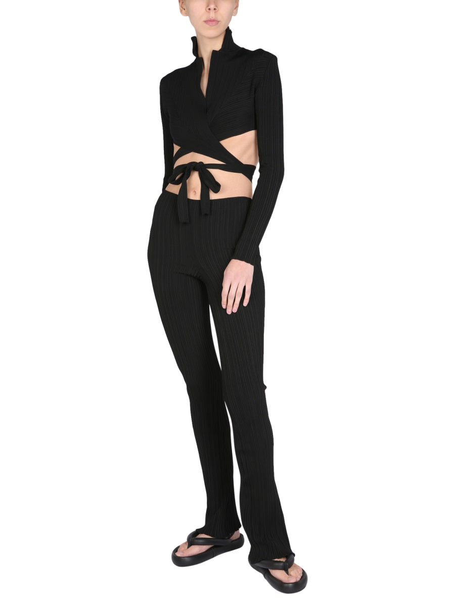 KNITTED HEARTWARMER TOP
