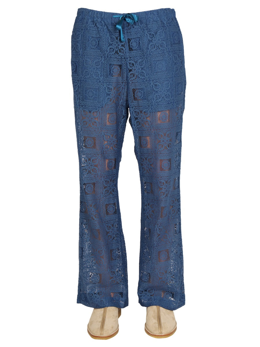 KNIT TROUSERS