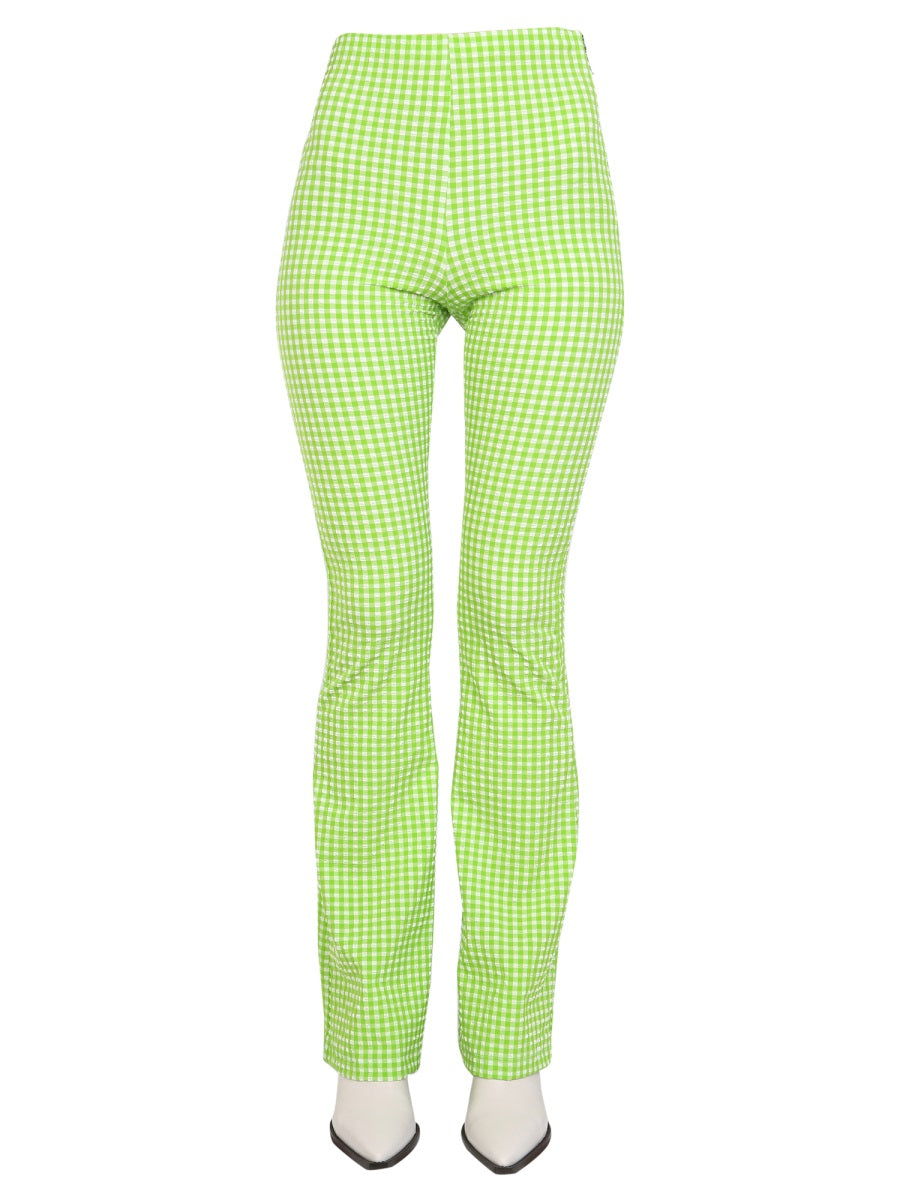 PLAID PATTERN PANTS