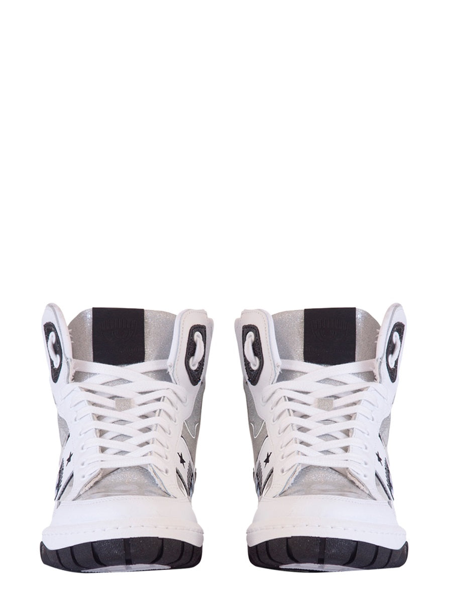 LOGOMANIA HIGH SNEAKER