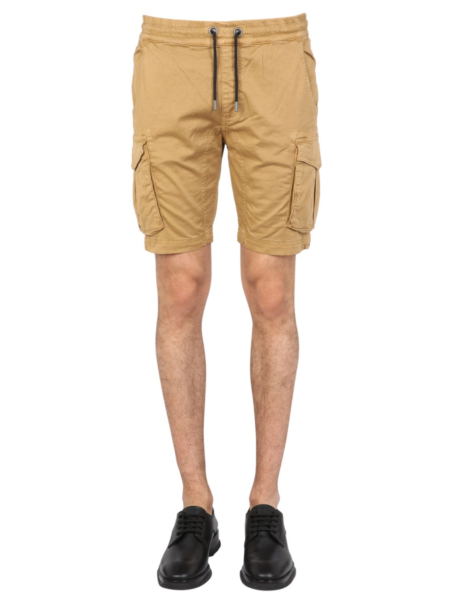 TWILL BERMUDA SHORTS