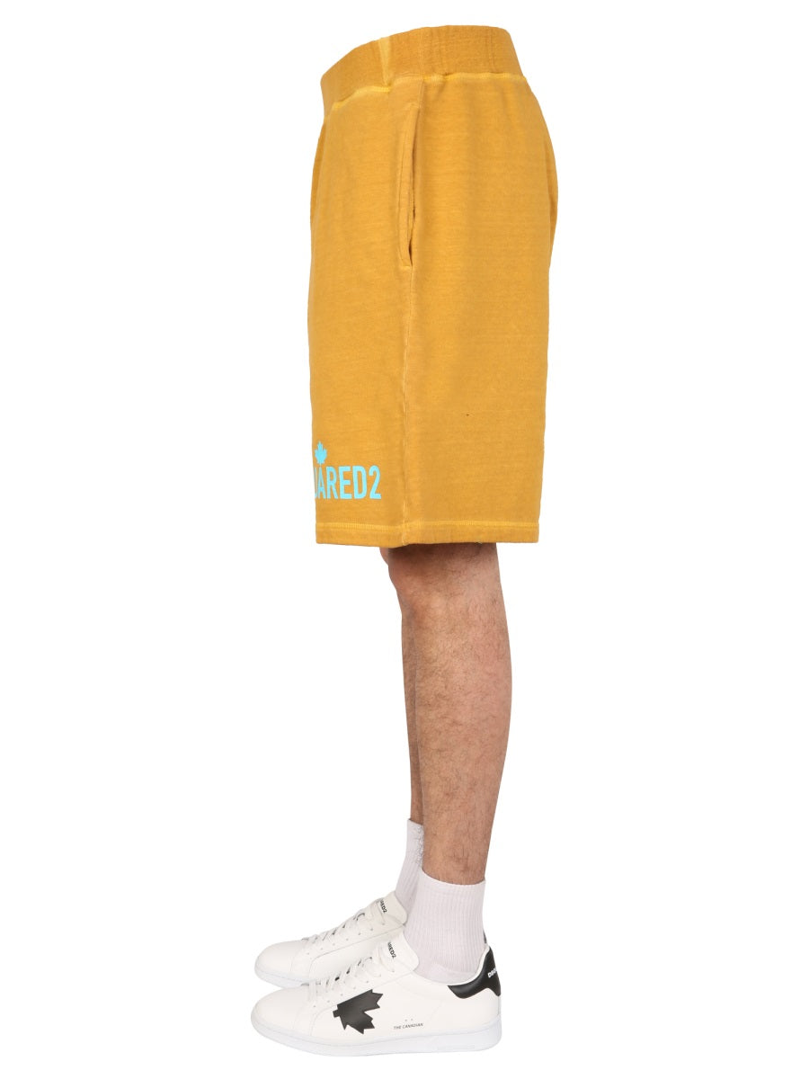 "ONE LIFE ONE PLANET" BERMUDA SHORTS