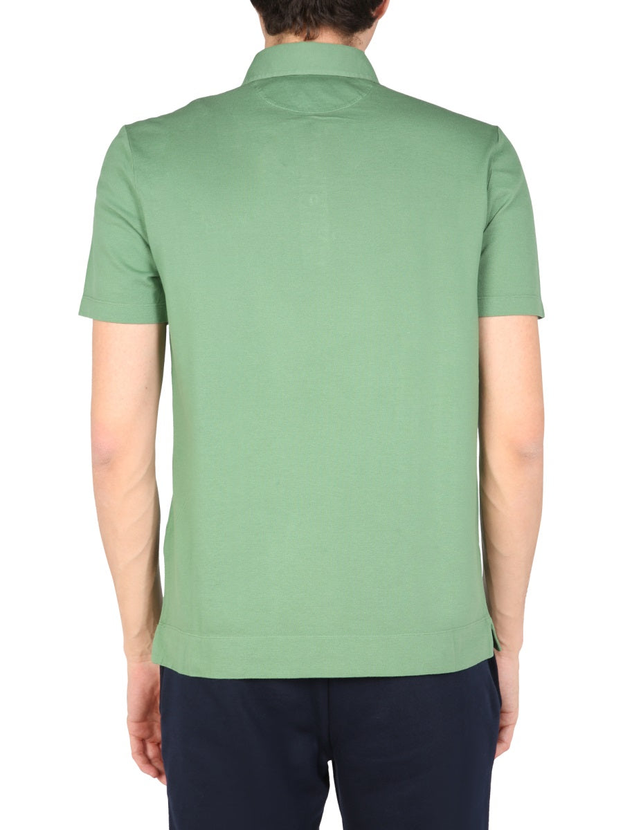 POLO WITH LOGO EMBROIDERY