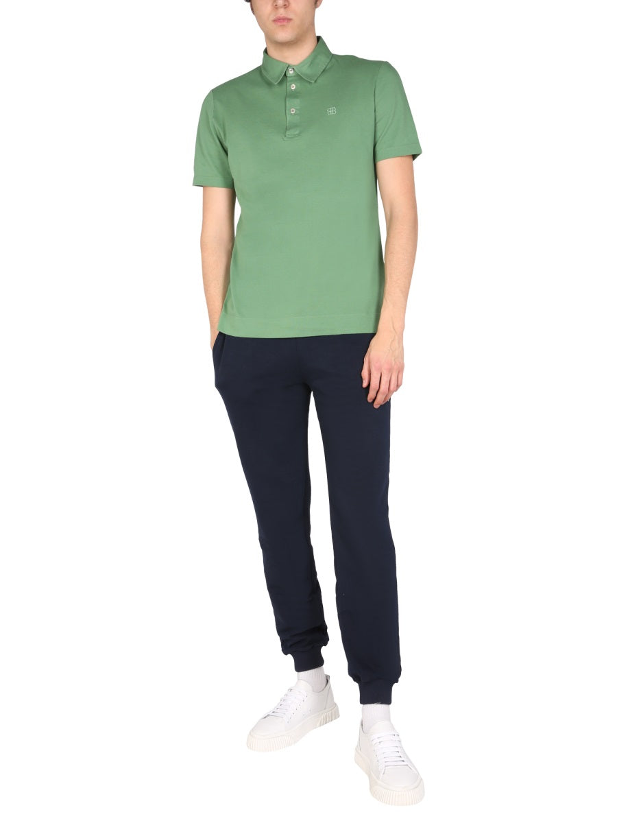 POLO WITH LOGO EMBROIDERY