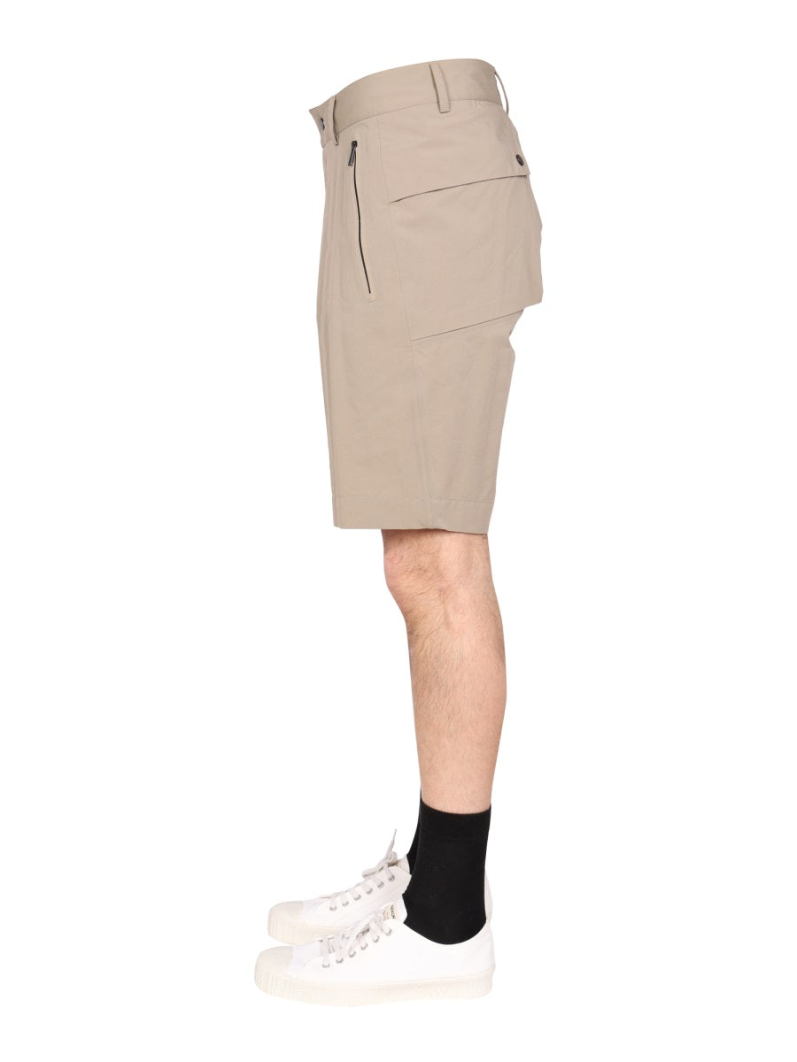 POPLIN BERMUDA SHORTS