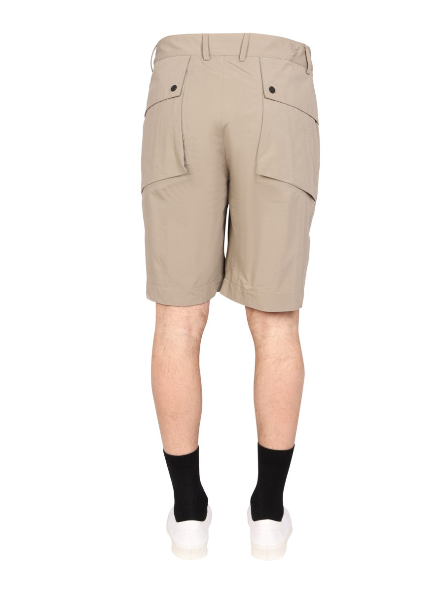 POPLIN BERMUDA SHORTS