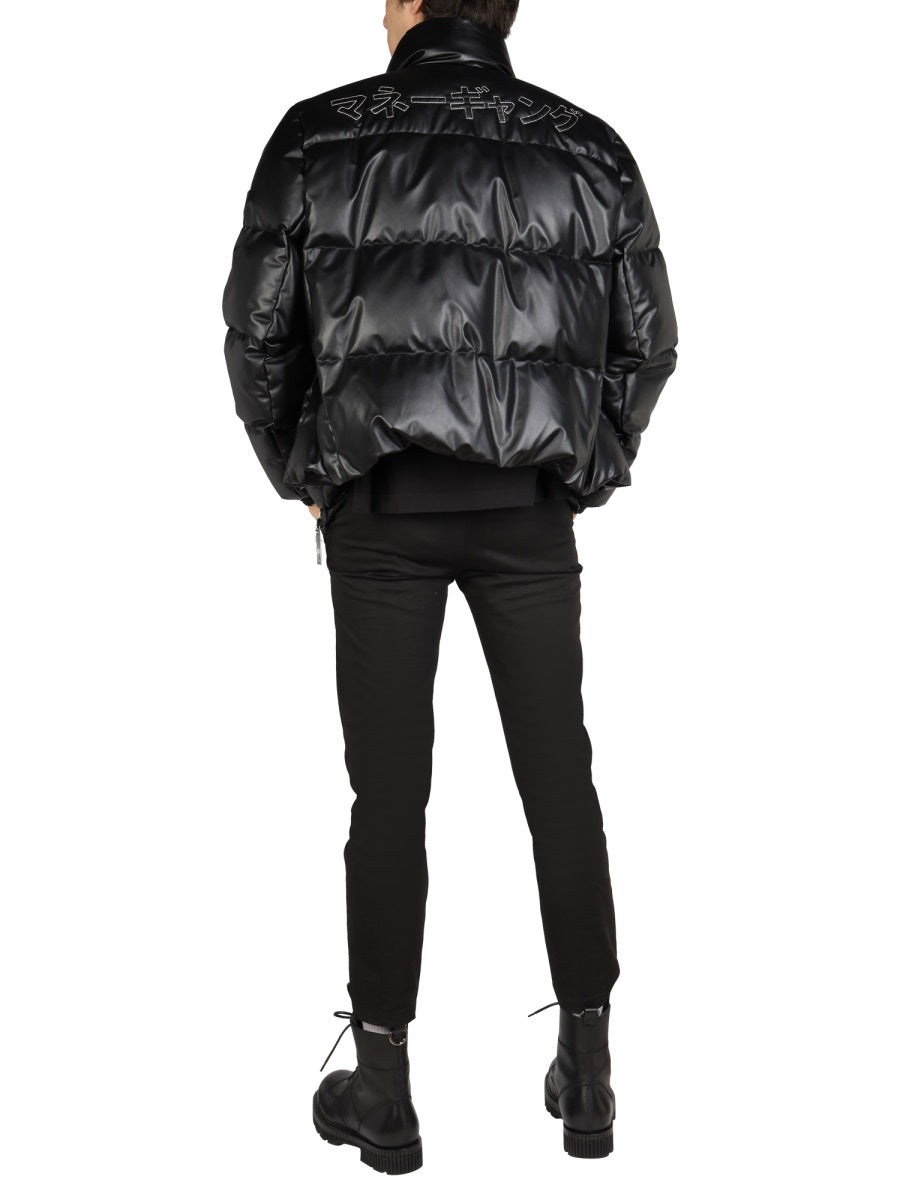 LOGO EMBROIDERY DOWN JACKET