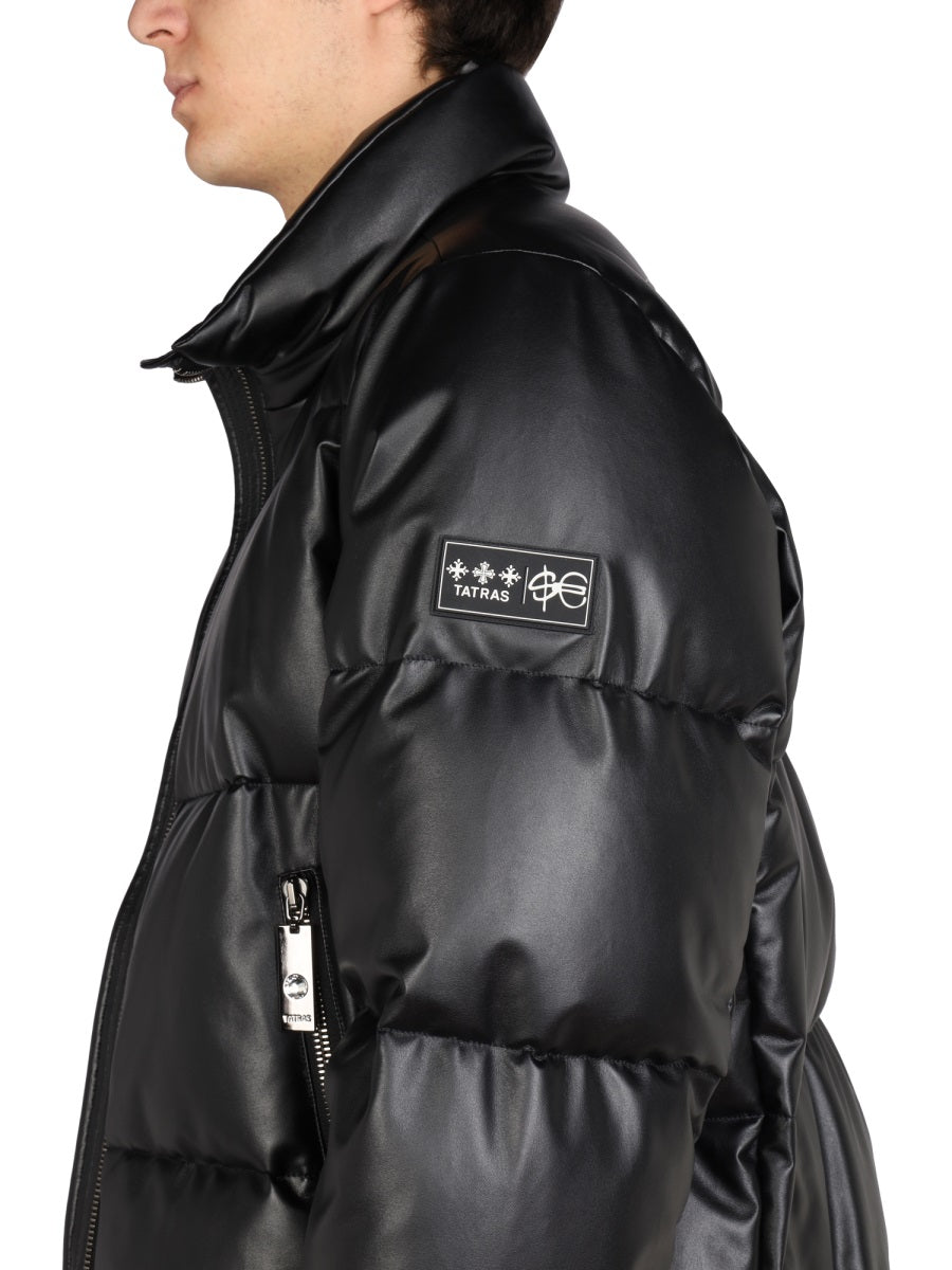 LOGO EMBROIDERY DOWN JACKET