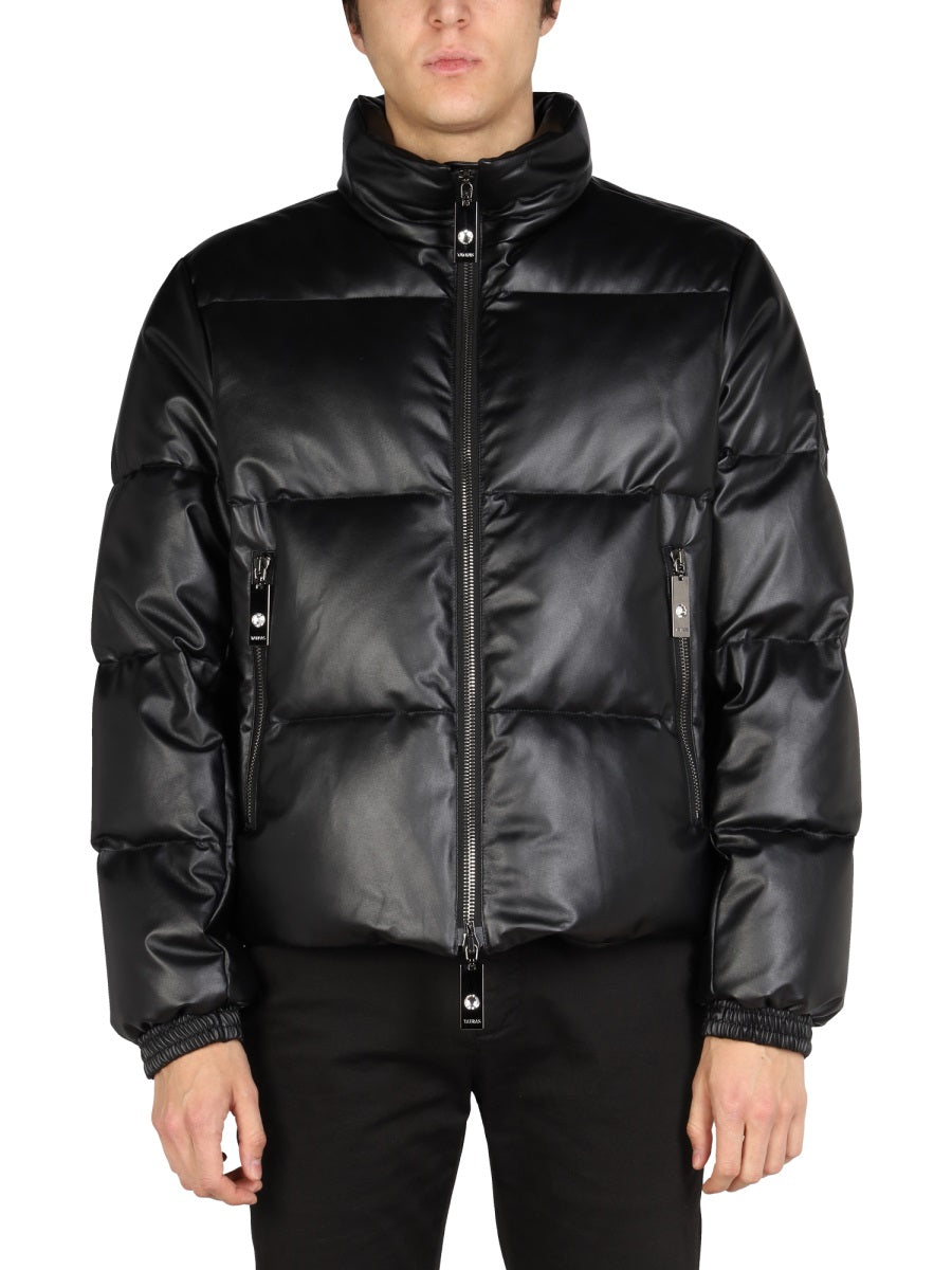 LOGO EMBROIDERY DOWN JACKET