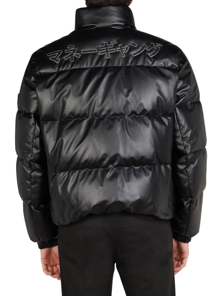 LOGO EMBROIDERY DOWN JACKET