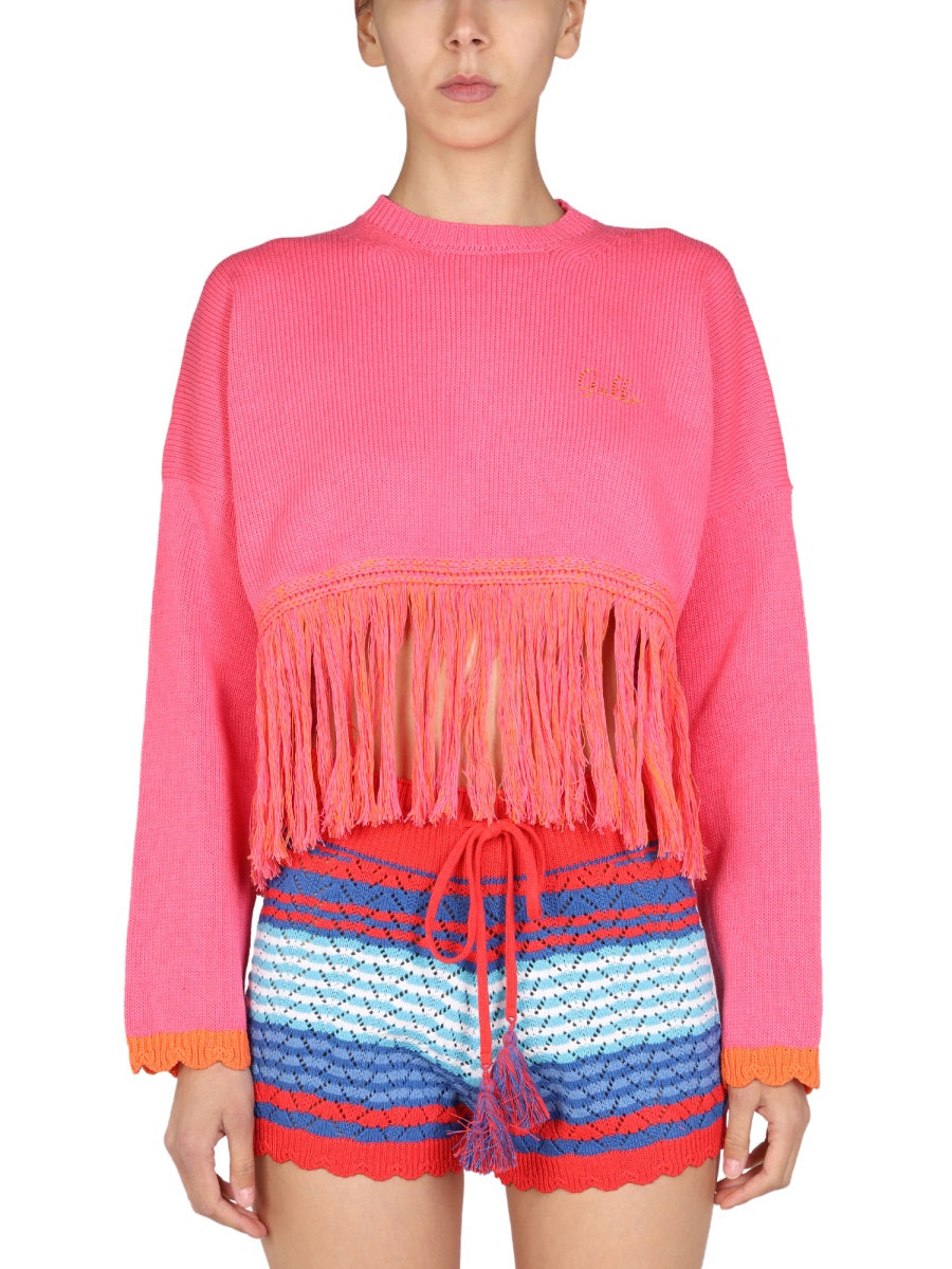 LOGO EMBROIDERY SWEATER