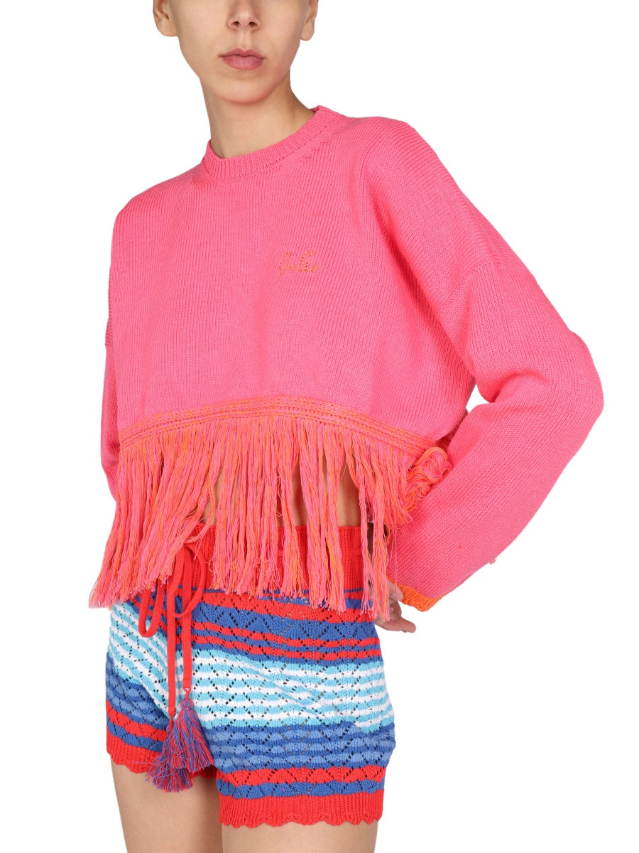 LOGO EMBROIDERY SWEATER