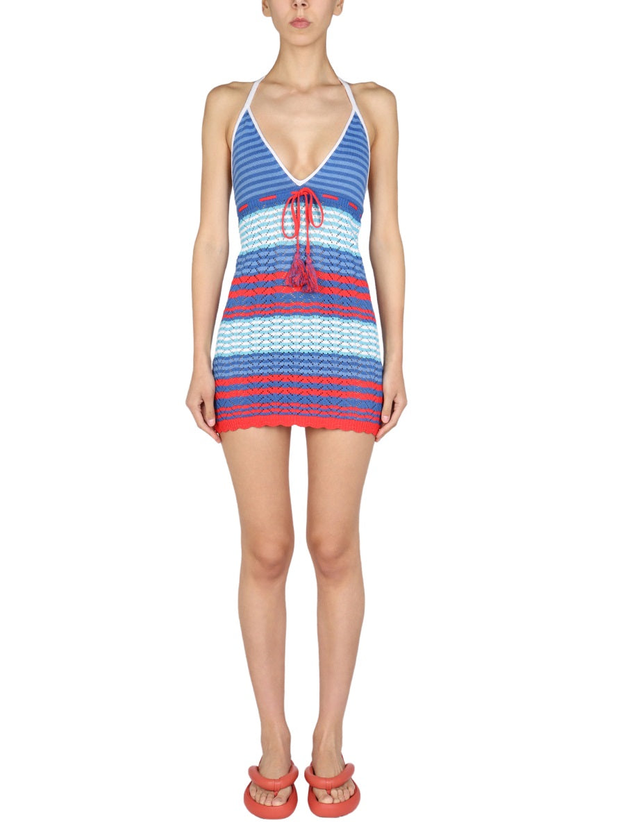 MINI STRIPED DRESS