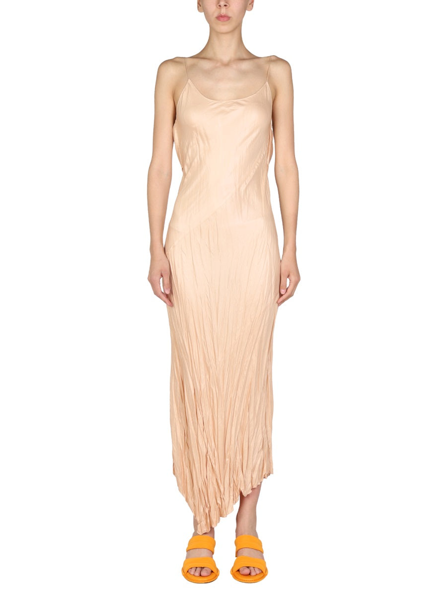 ROUND NECKLINE DRESS