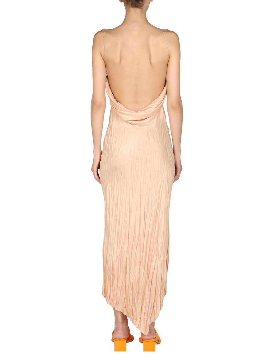 ROUND NECKLINE DRESS