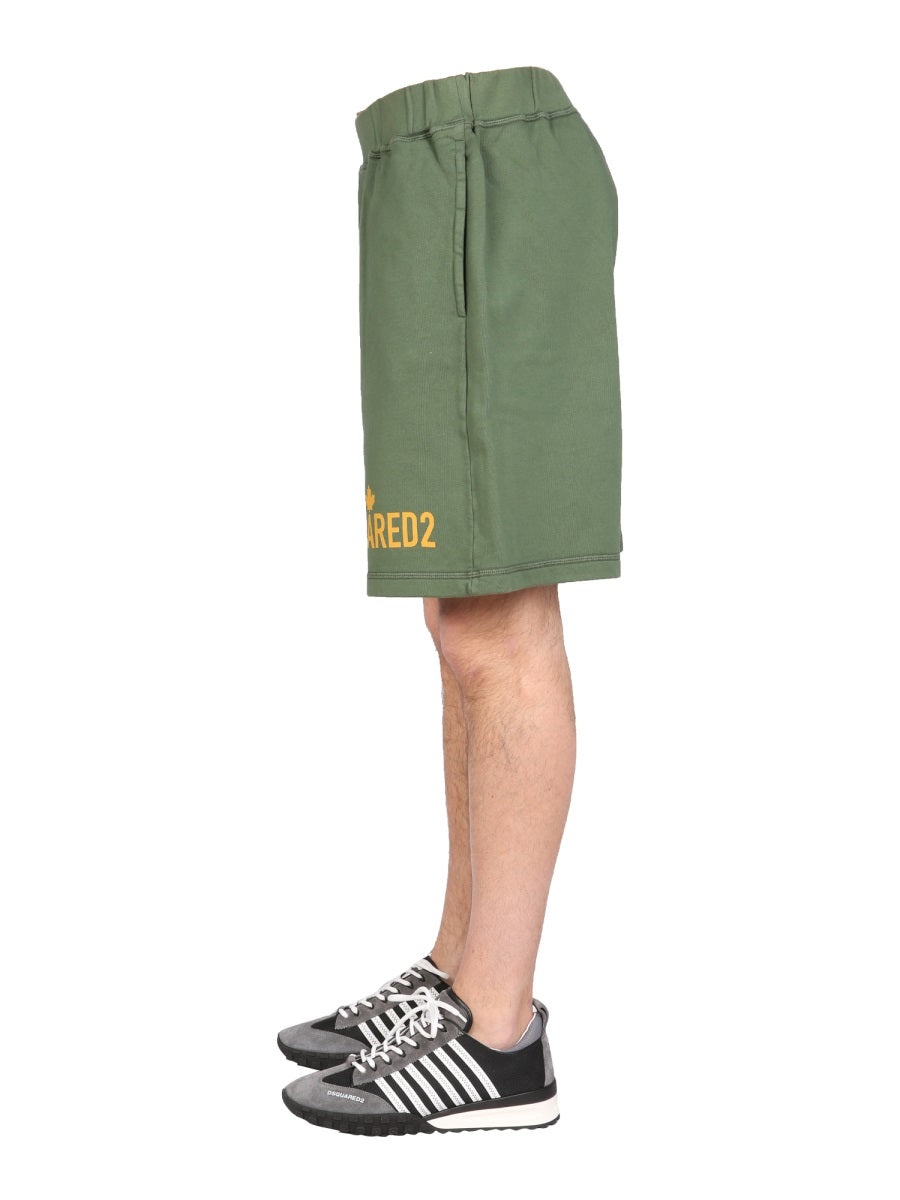 "ONE LIFE ONE PLANET" BERMUDA SHORTS