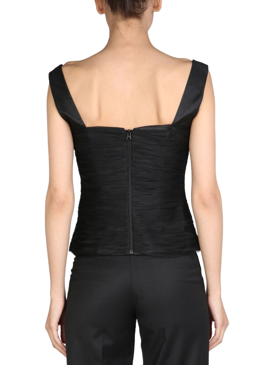 DRAPED TOP