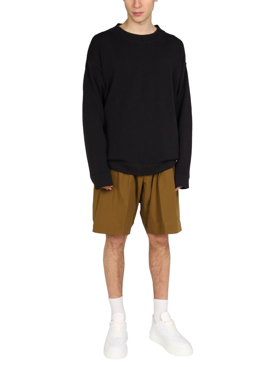 COTTON BERMUDA SHORTS
