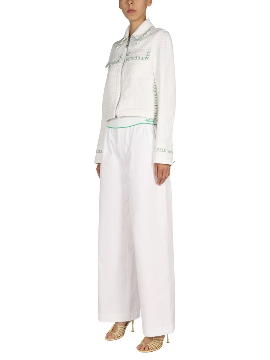 COTTON TWILL TROUSERS
