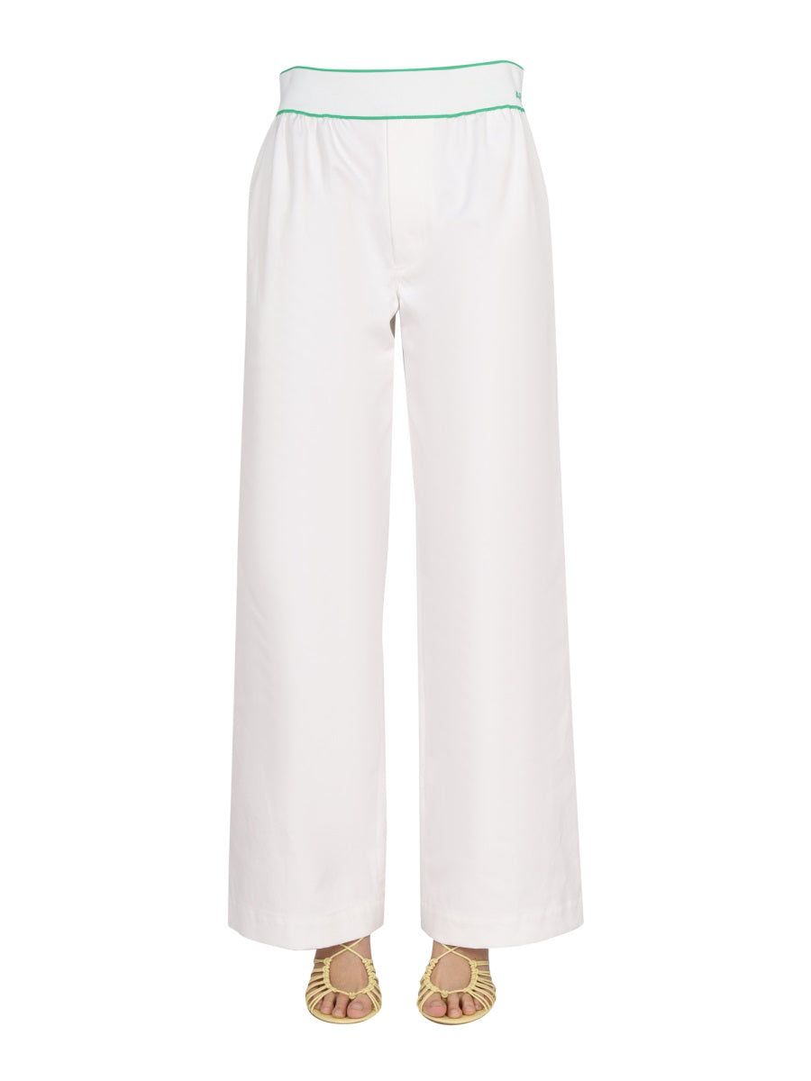 COTTON TWILL TROUSERS