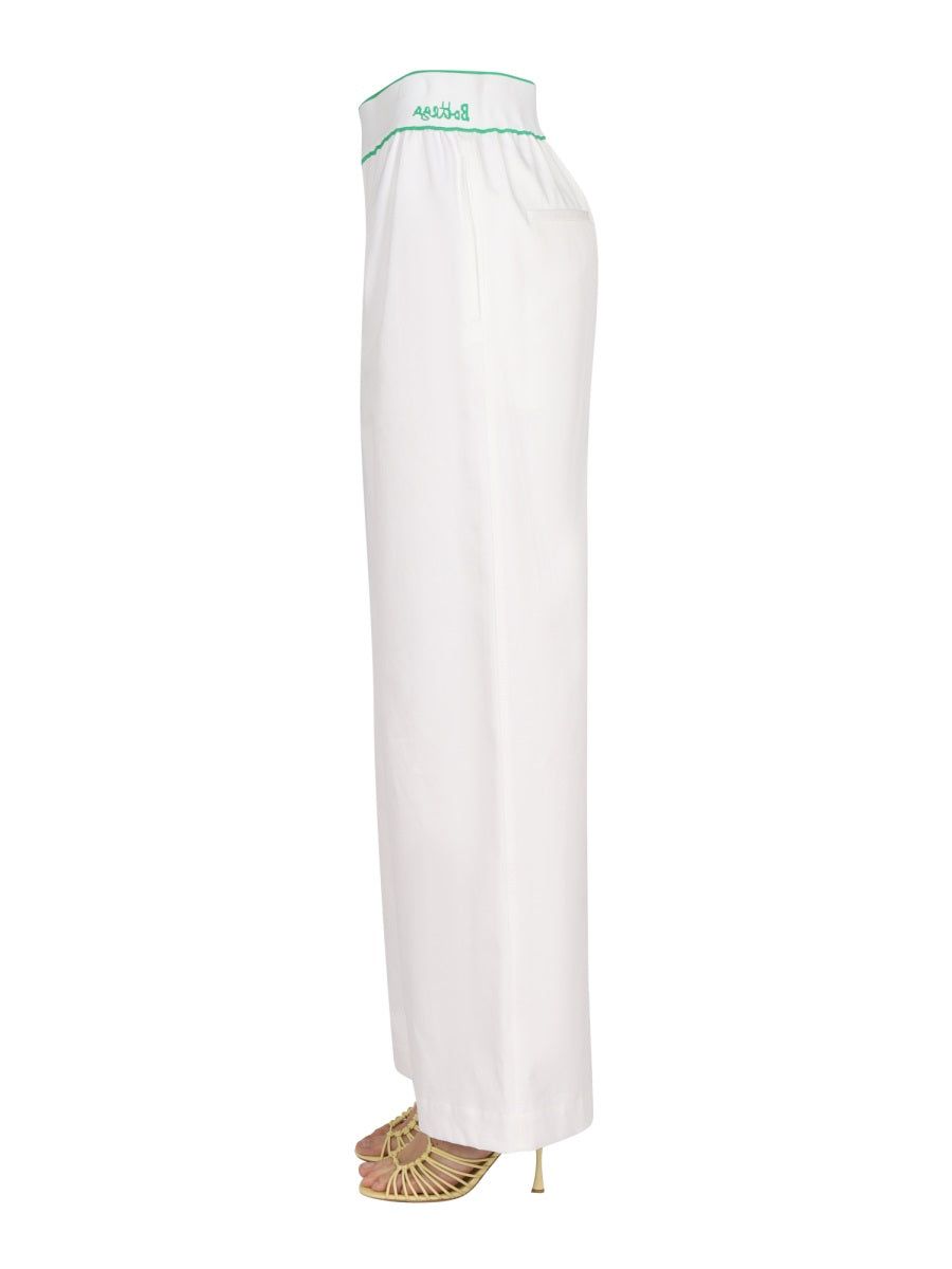 COTTON TWILL TROUSERS