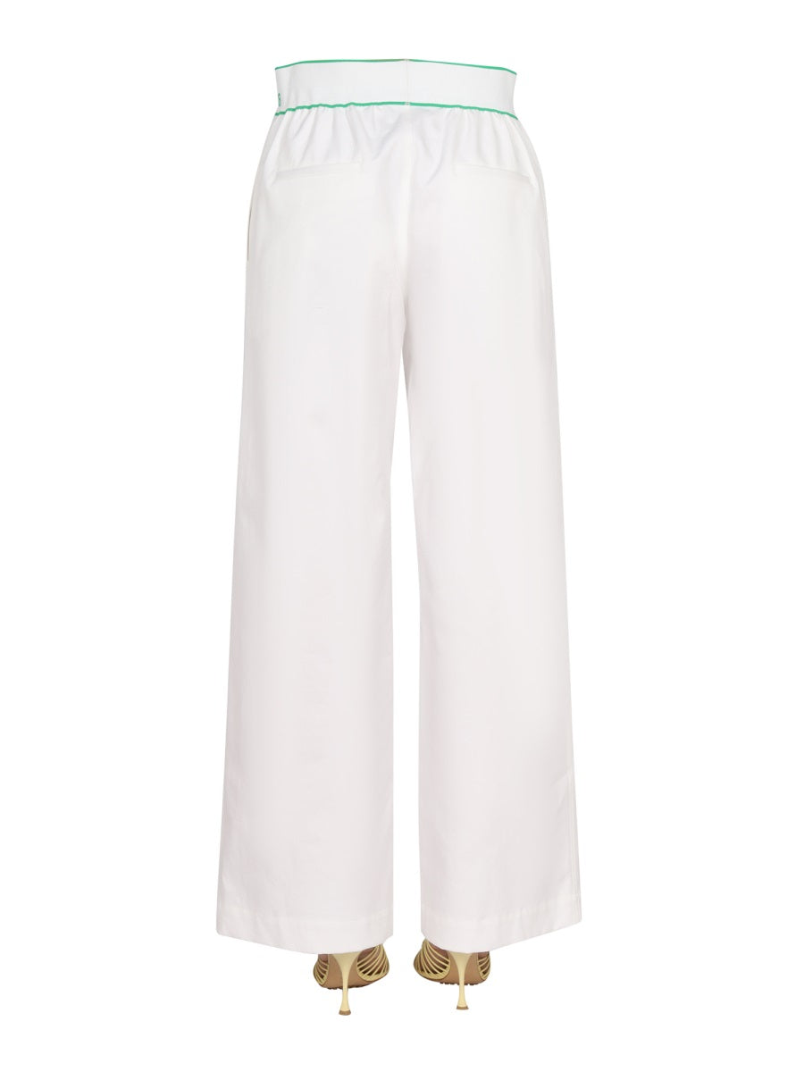 COTTON TWILL TROUSERS