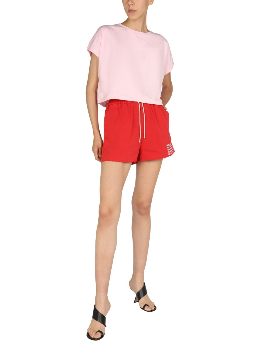 LOGO PRINT SHORTS
