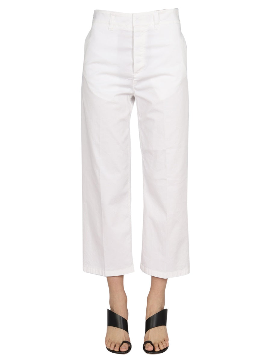 CROPPED FIT JEANS