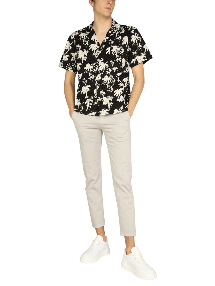 HAWAIIAN LOGO PRINT SHIRT
